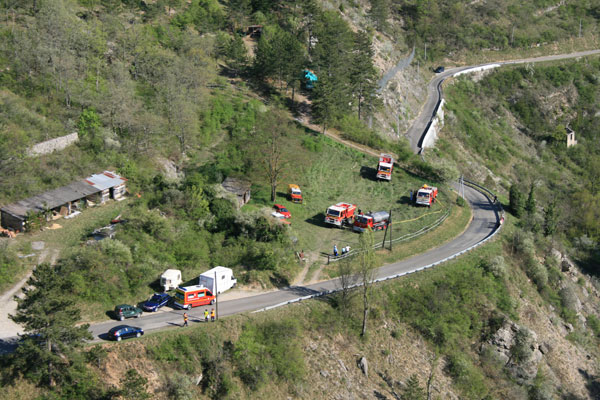 saillans feu hauteur massif Essarts