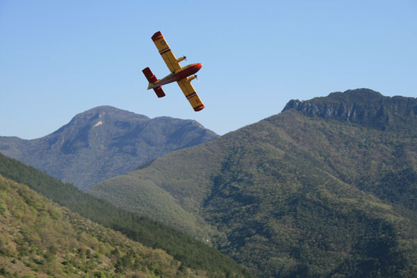 saillans feu hauteur massif Essarts