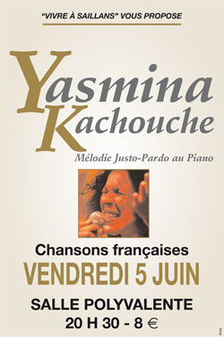 concert yasmina kachouche