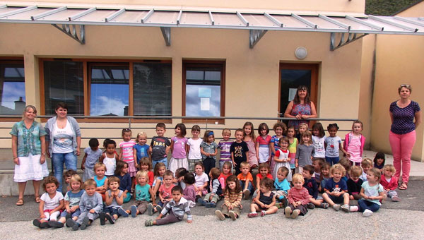 école maternelle de Saillans - rentrée 2015