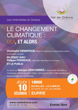 conférence changement climatique CCVD