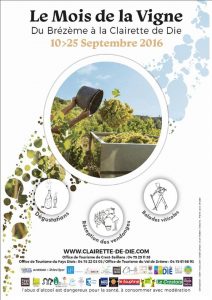 affiche mois de la vigne 2016