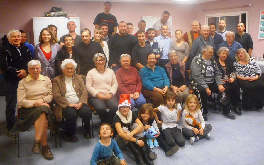 noël chez les pompiers de Saillans