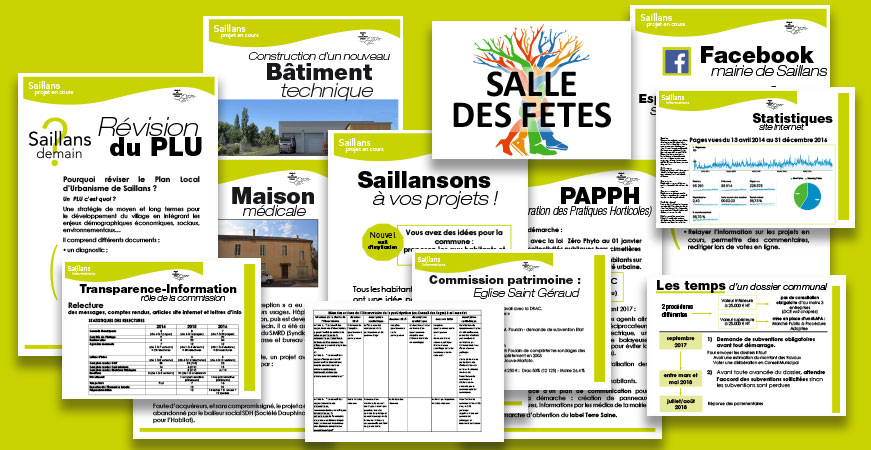 bilan participatif et voeux équipe municipale saillans 2016