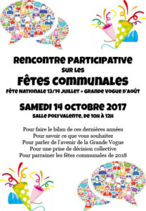 rencontres fêtes communales mairie de Saillans