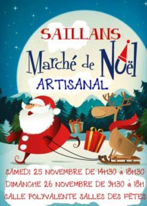 Marché de Noël artisanal saillans