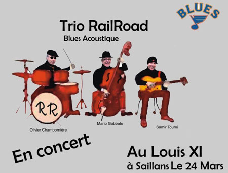 louis XI saillans TRIO RAIL ROAD