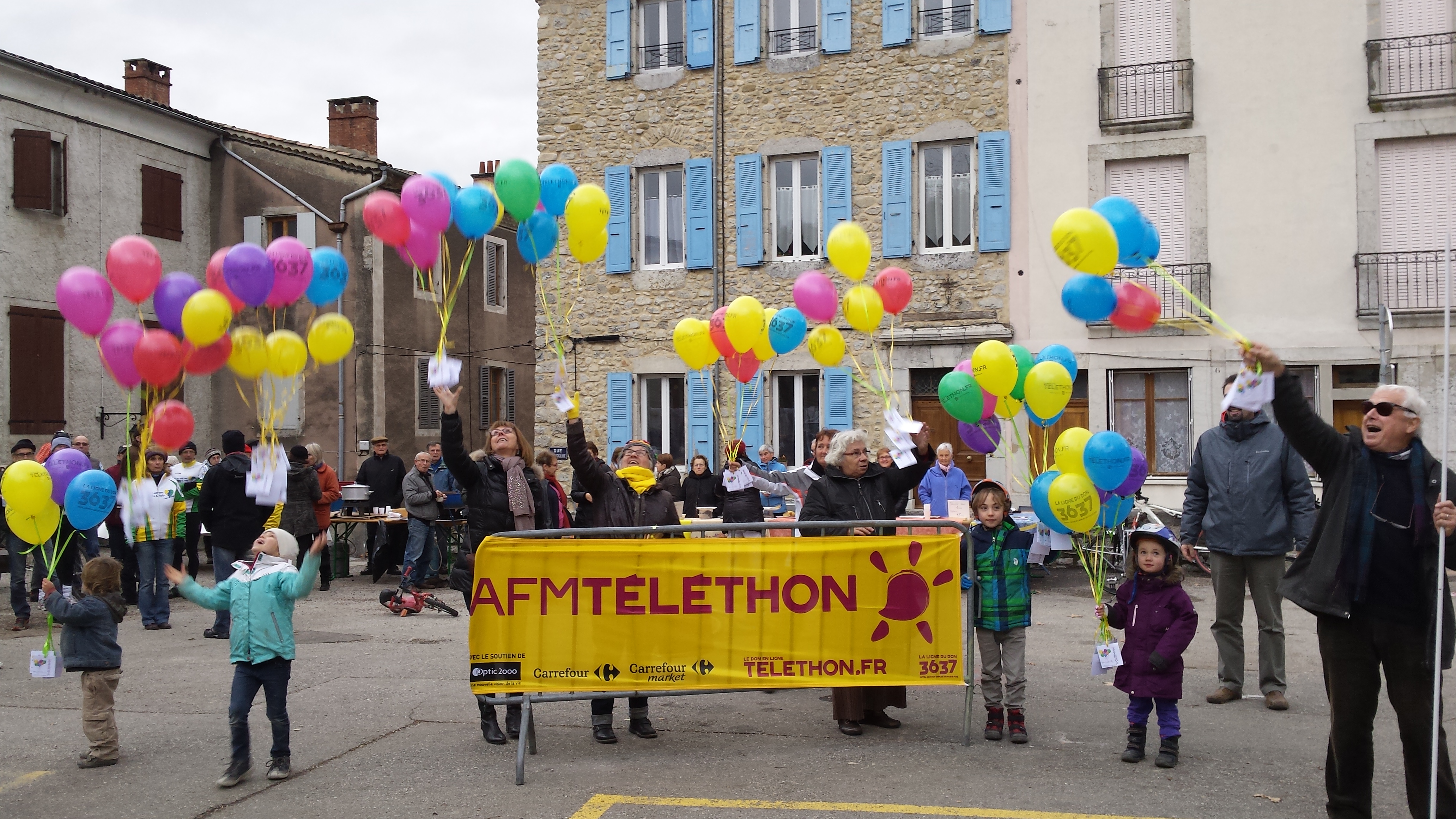 photos souvenir du Téléthon 2014