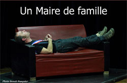 conférence gesticulée Un maire de famille Saillans