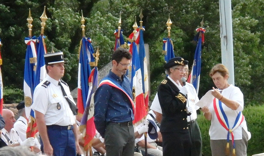 saillans espénel cérémonie du 21 juillet 2015