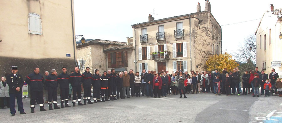 cérémonie 11 novembre 2015 Saillans