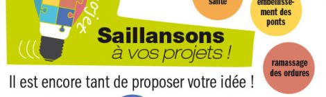 Saillansons, à vos projets ! Il est encore temps de proposer votre idée !