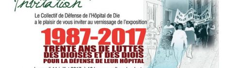 Exposition du collectif de Défense de l'Hôpital de Die