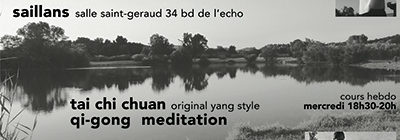 Tai chi chuan qi-gong méditation saillans