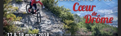 ENDURO VTT COEUR DE DRÔME 2018 à Saillans les 17 et 18 mars 2018