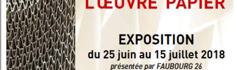 Expo "Le papier à l’œuvre L’œuvre papier"