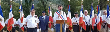 Cérémonie du 21 juillet, en hommage à nos résistants