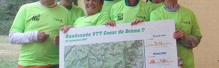 02-09 4e édition de la randonnée randonnée VTT cœur de Drôme