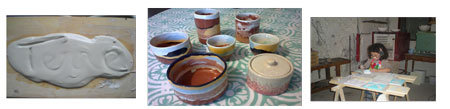 Journées Portes Ouvertes Atelier poterie argile céramique