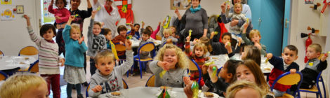 Cantine, repas de Noël 2018 des enfants