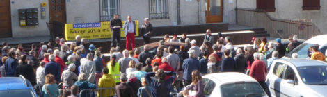 Samedi 20 avril, à Saillans, "Touche pas à ma poste"