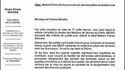 La sénatrice de la Drôme Marie-Pierre Monier écrit au Premier Ministre